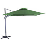 Proloisirs Parasol déporté - CLIM - Aluminium - 3x3 - Amande