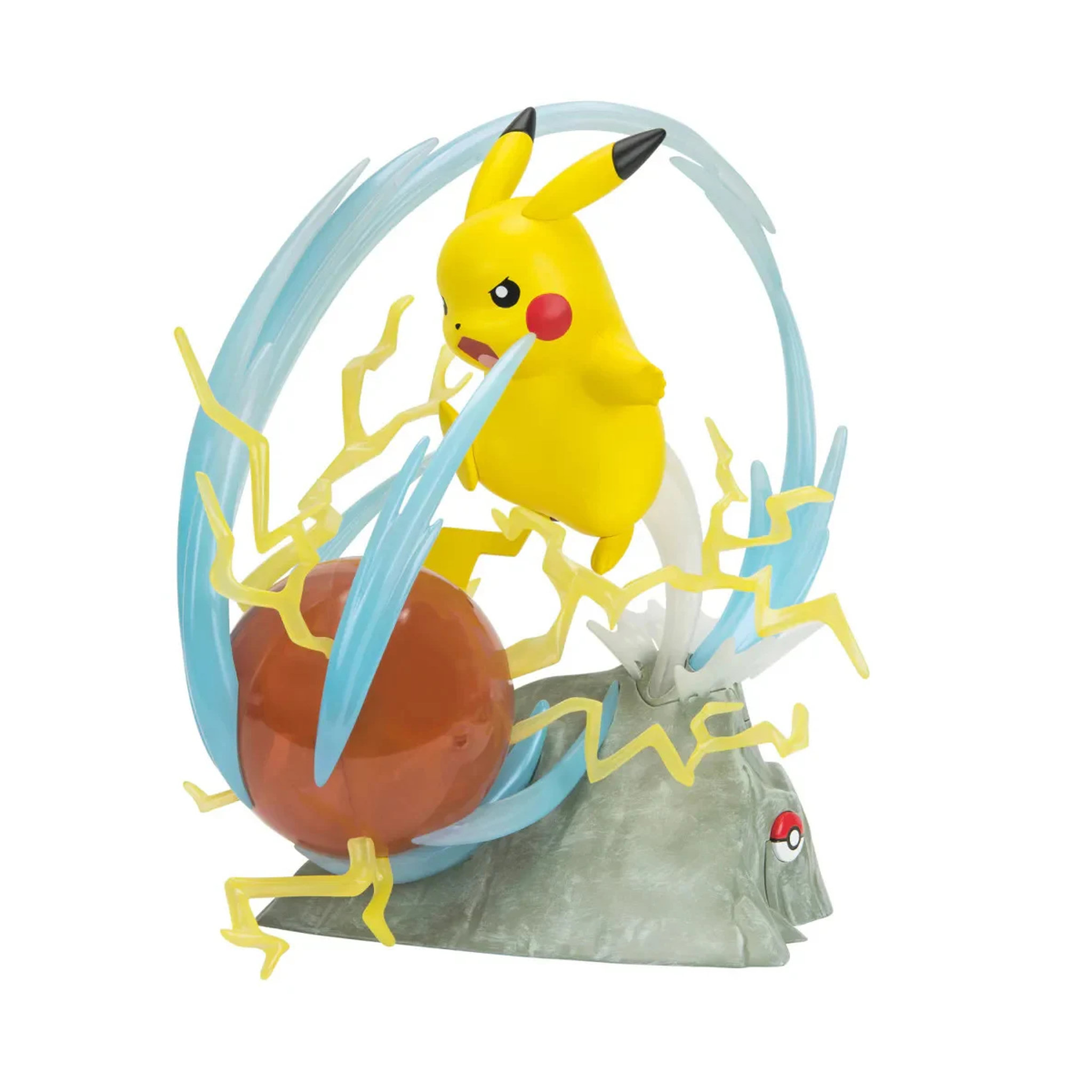 Figurine Collector Lumineuse Pokémon Pikachu 33 cm pas cher - Auchan.fr
