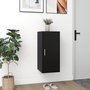 Voir la diapositive 3 : VIDAXL Armoire a chaussures Noir 32x35x70 cm Bois d'ingenierie