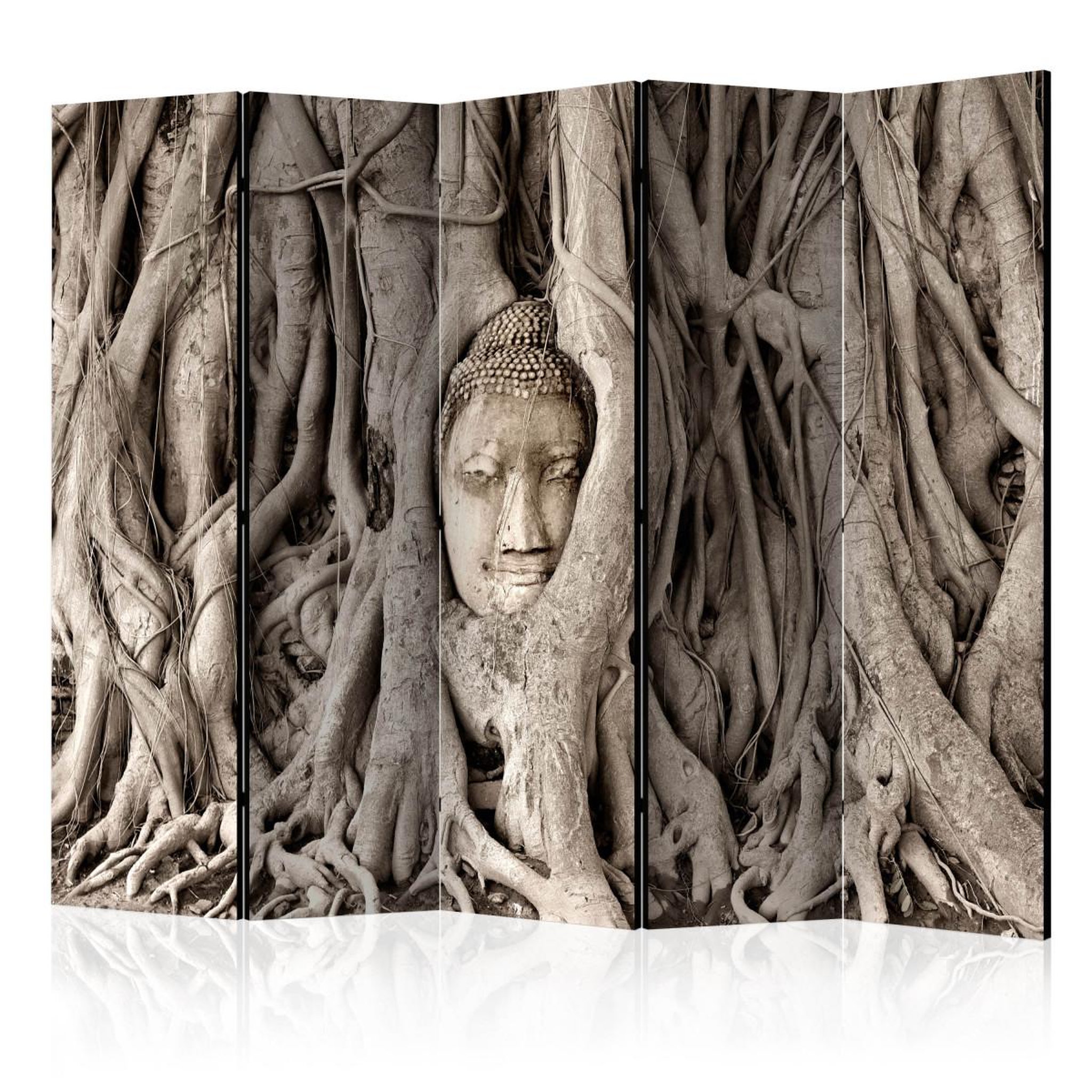 Paris Prix Paravent 5 volets  buddha's tree  172x225cm