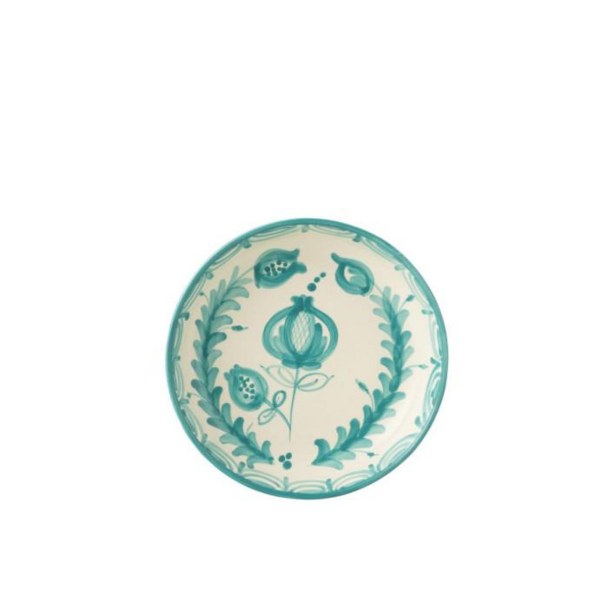 Paris Prix Coupelle Basse en Céramique  Granada  25cm Bleu Aqua