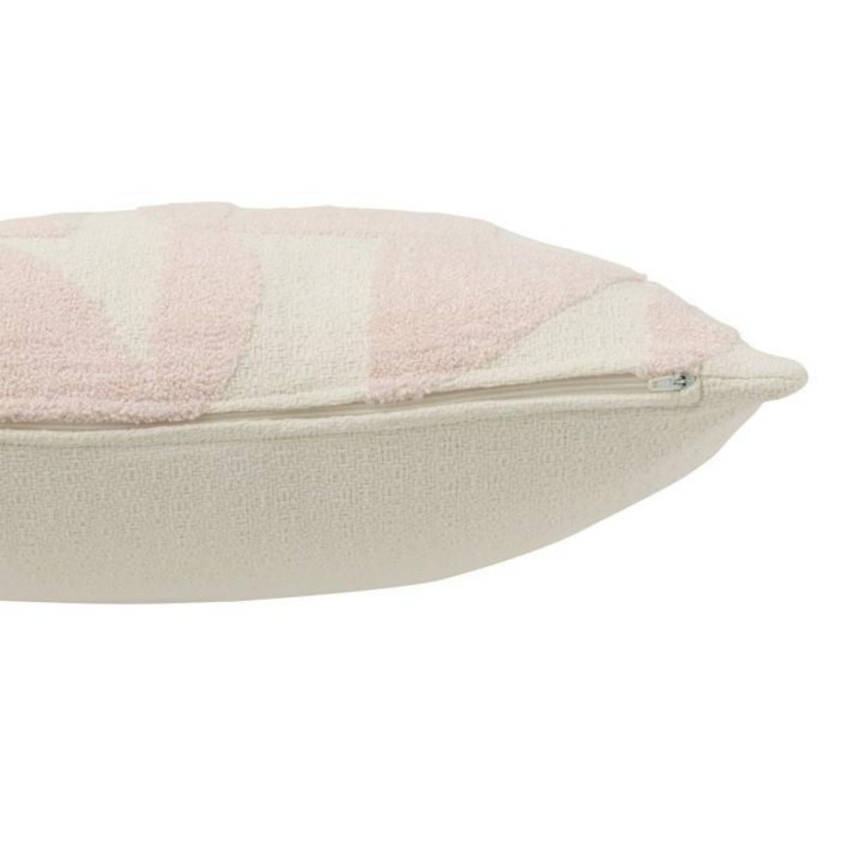 Paris Prix Coussin Déco  Géométrique  43x43cm Rose Clair