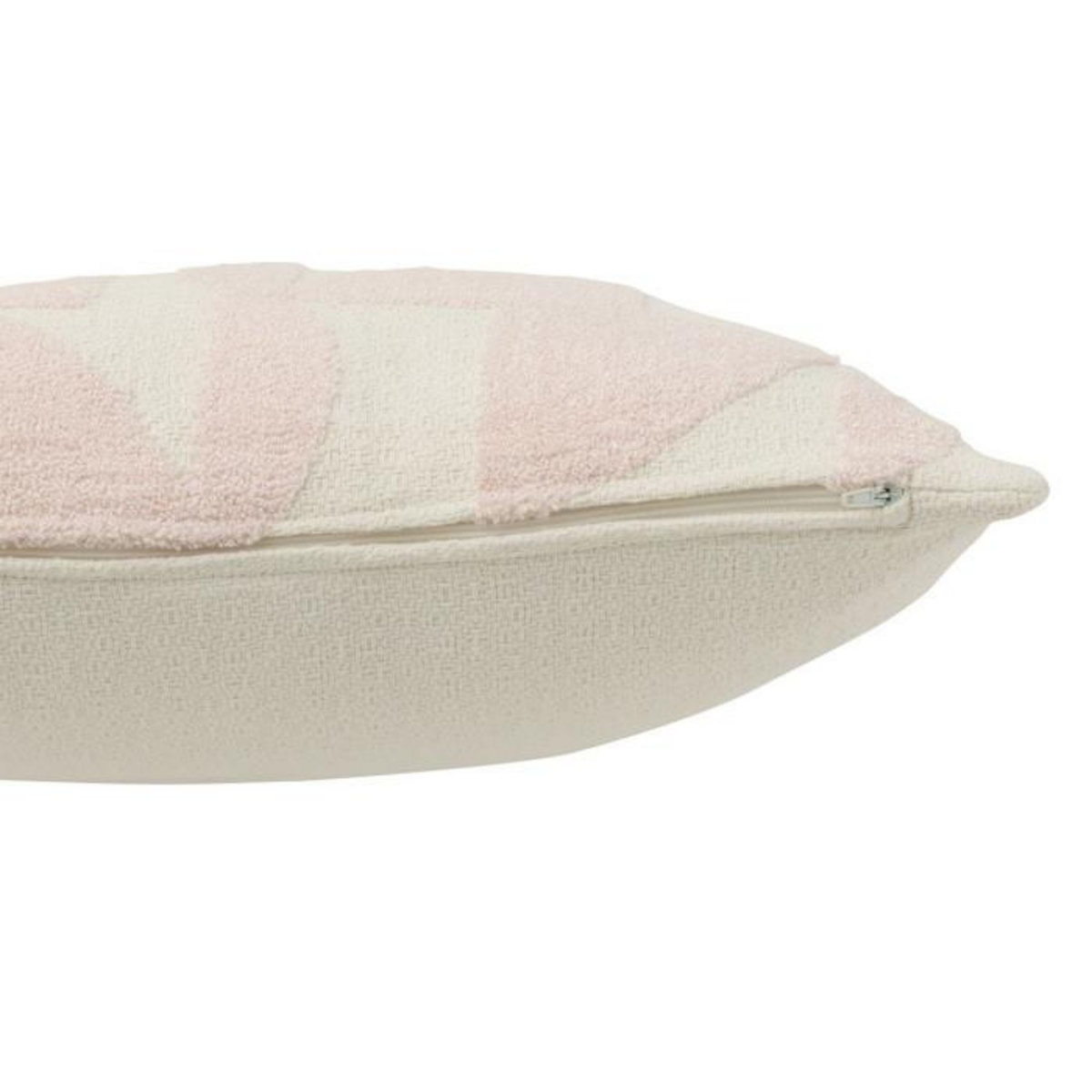 Paris Prix Coussin Déco  Géométrique  43x43cm Rose Clair