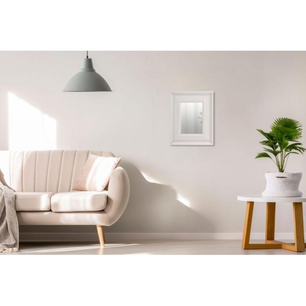 Paris Prix Miroir Mural Déco  Howard  49cm Blanc