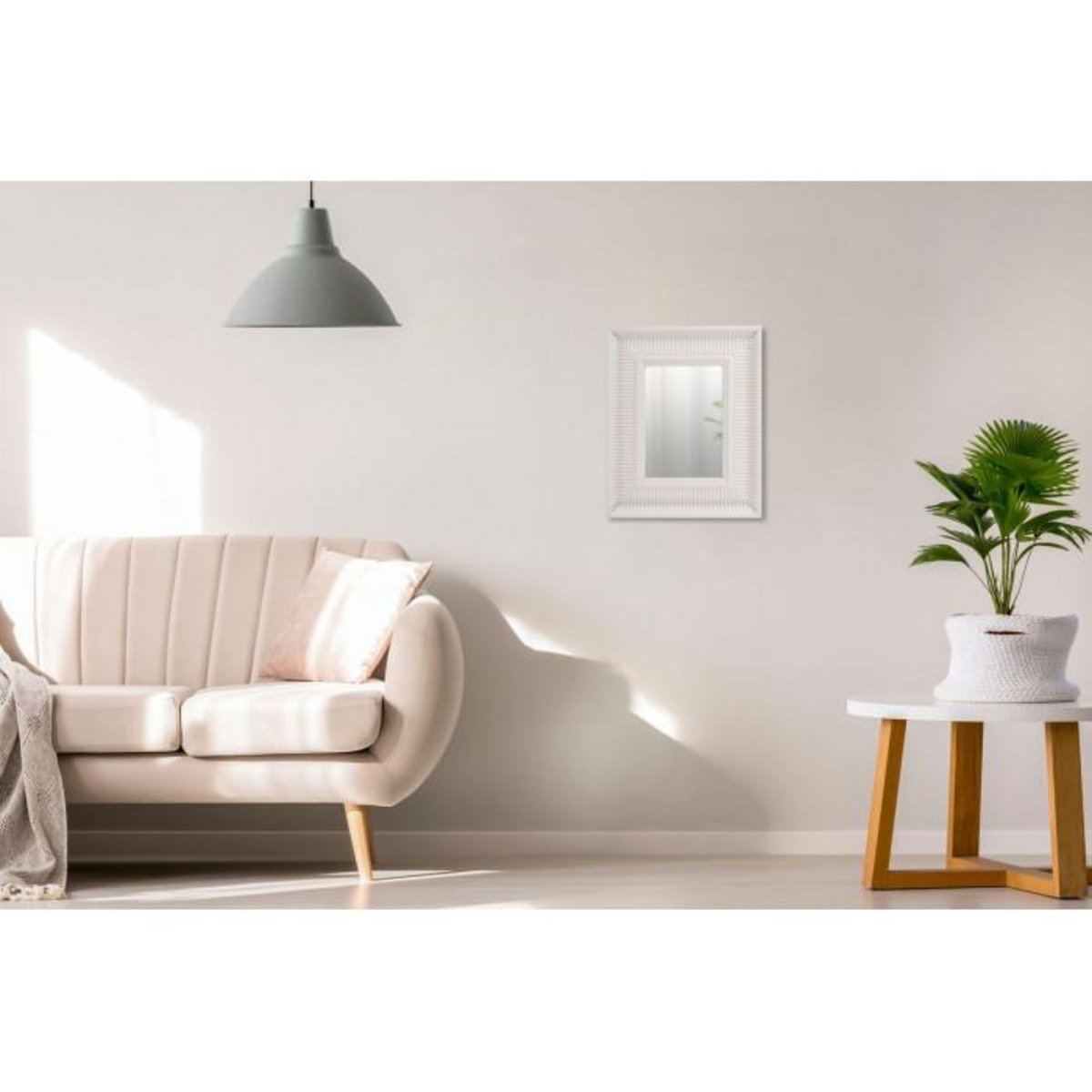 Paris Prix Miroir Mural Déco  Howard  49cm Blanc