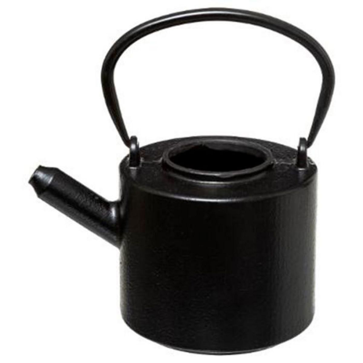 SECRET DE GOURMET Théière en Fonte  Vie Sauvage  16cm Noir