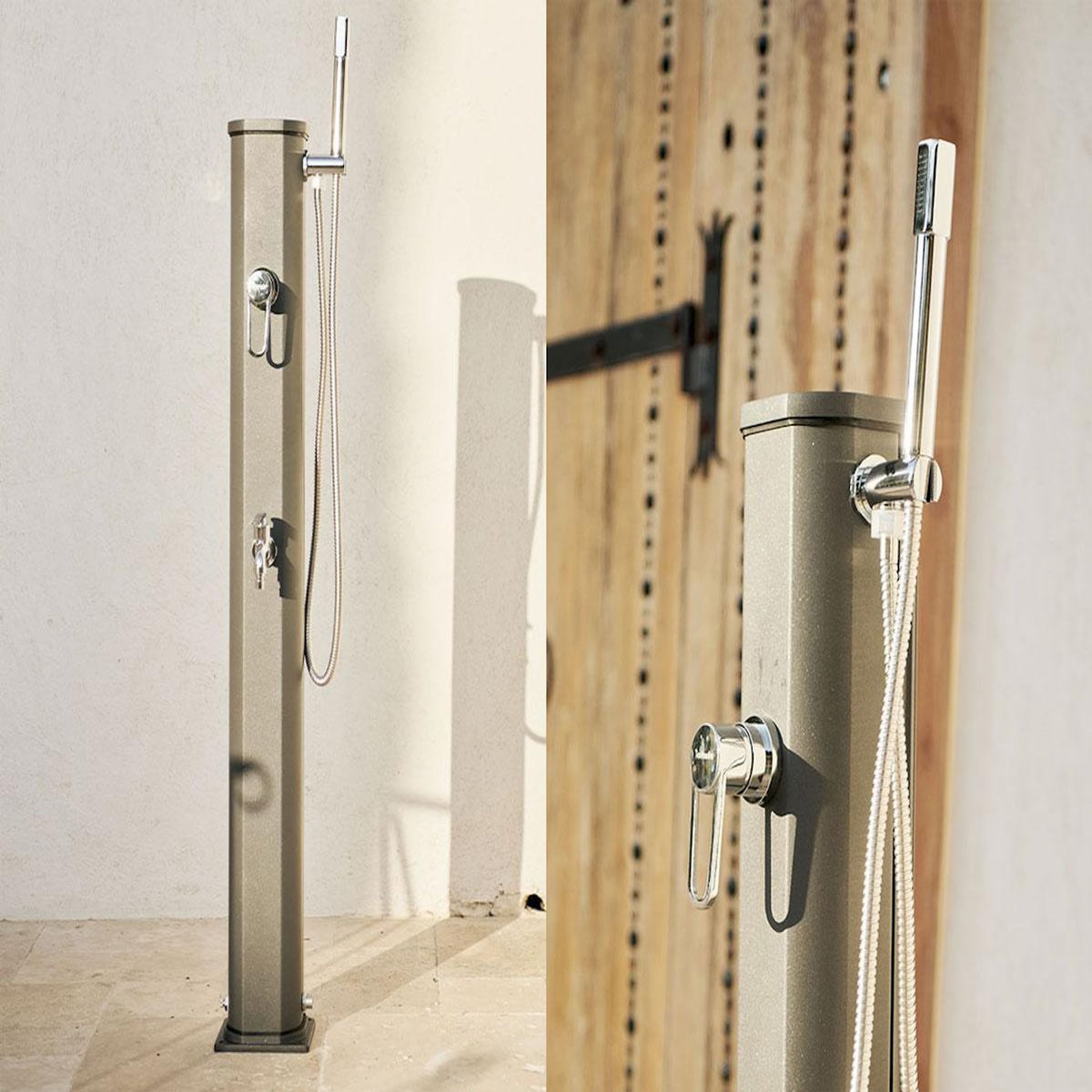 Formidra Douche solaire 20 L Jolly Go Anthracite - Formidra