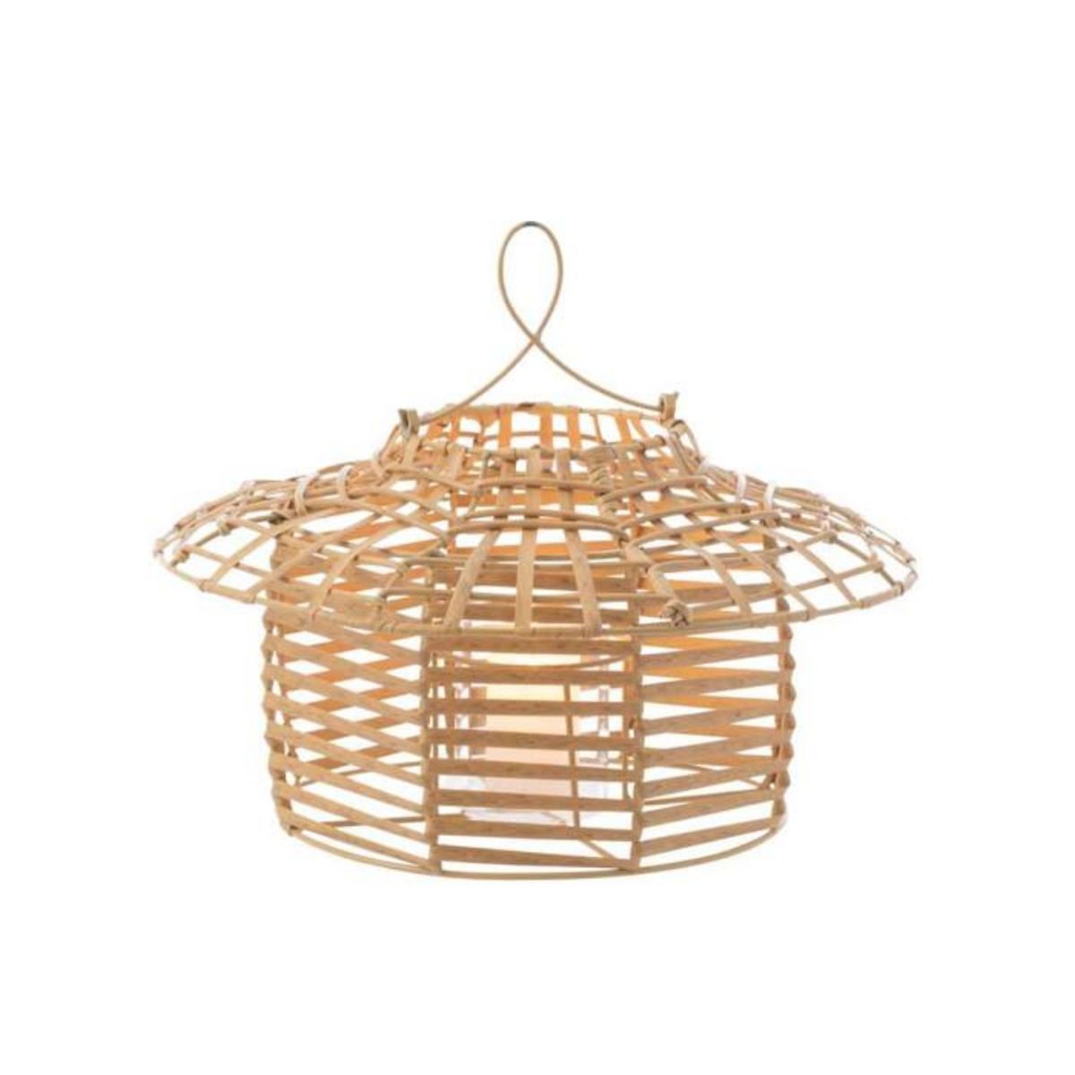 Paris Prix Photophore Design  Suspendu  40cm Naturel