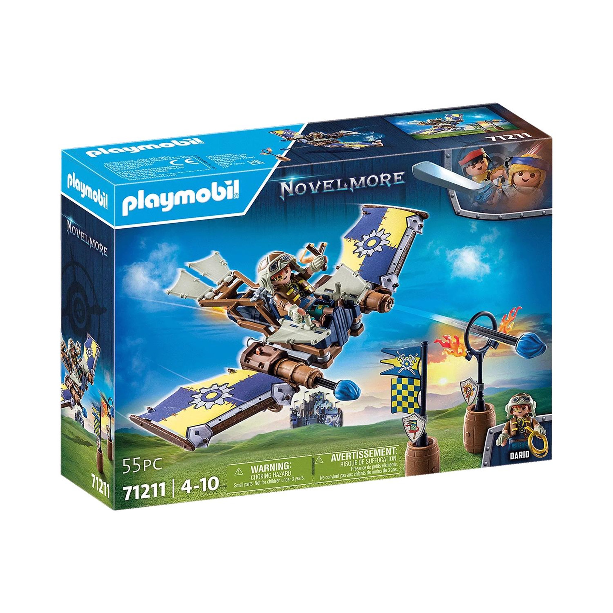 PLAYMOBIL Novelmore Planeur de Dario