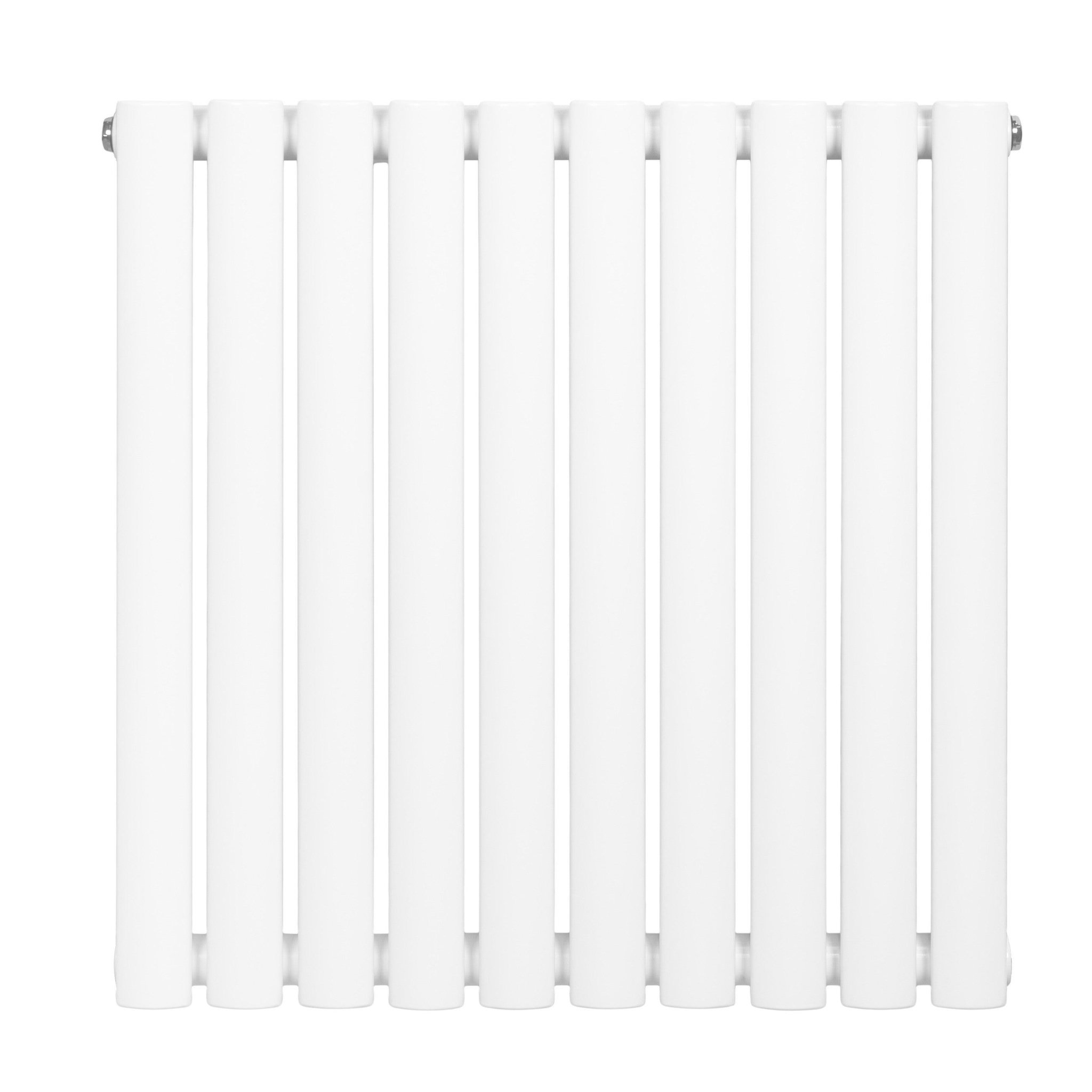 Voir la diapositive 2 : MONSTERSHOP Radiateur à colonnes ovales, 1 panneau - 600 x 600 mm
