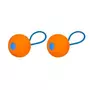 INTEX Jeu  Filet Attrape Balles  28cm Orange & Bleu