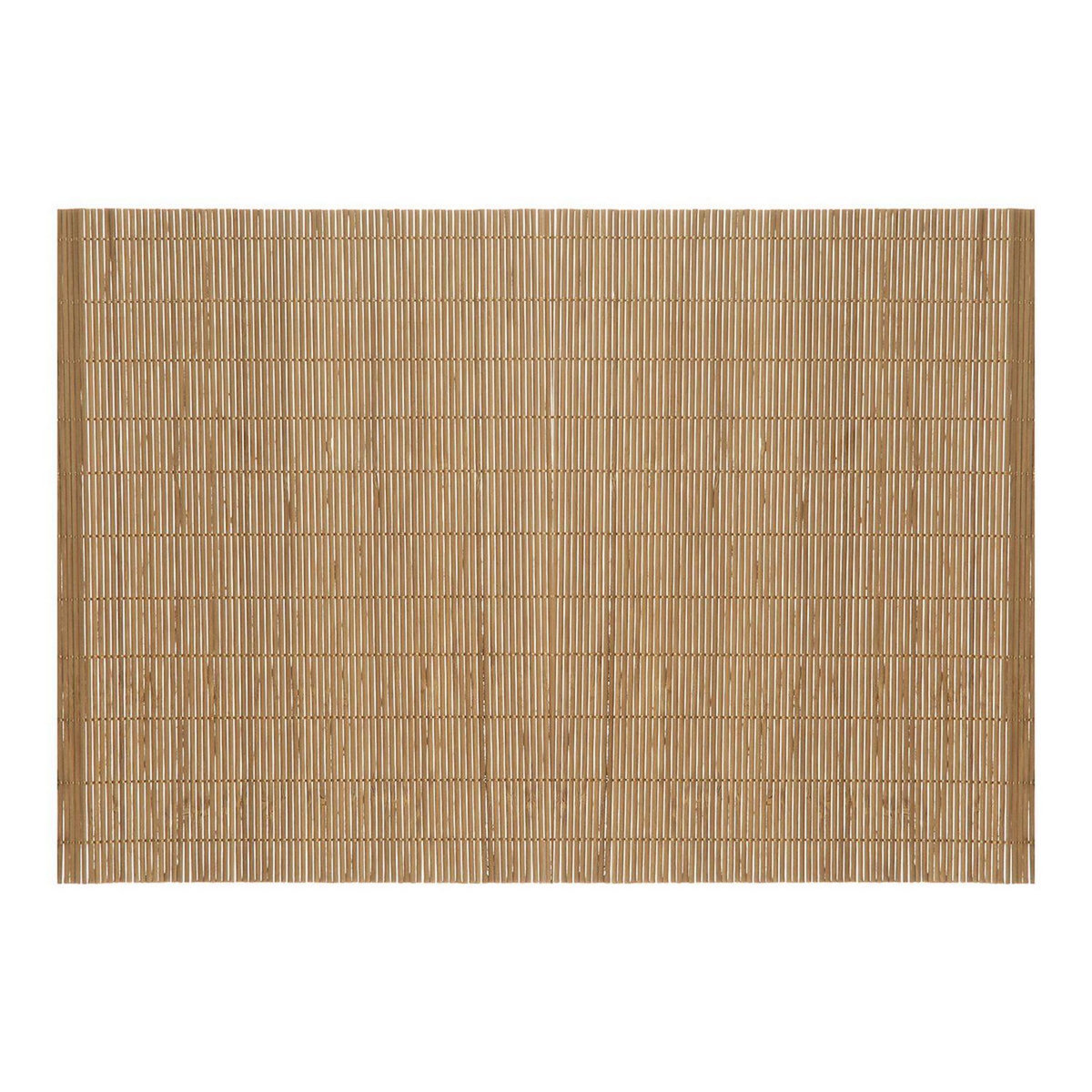 TOILINUX Lot de 6 Sets de table en bambou rectangulaire - 45 x 30 cm