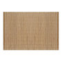 Voir la diapositive 2 : TOILINUX Lot de 6 Sets de table en bambou rectangulaire - 45 x 30 cm