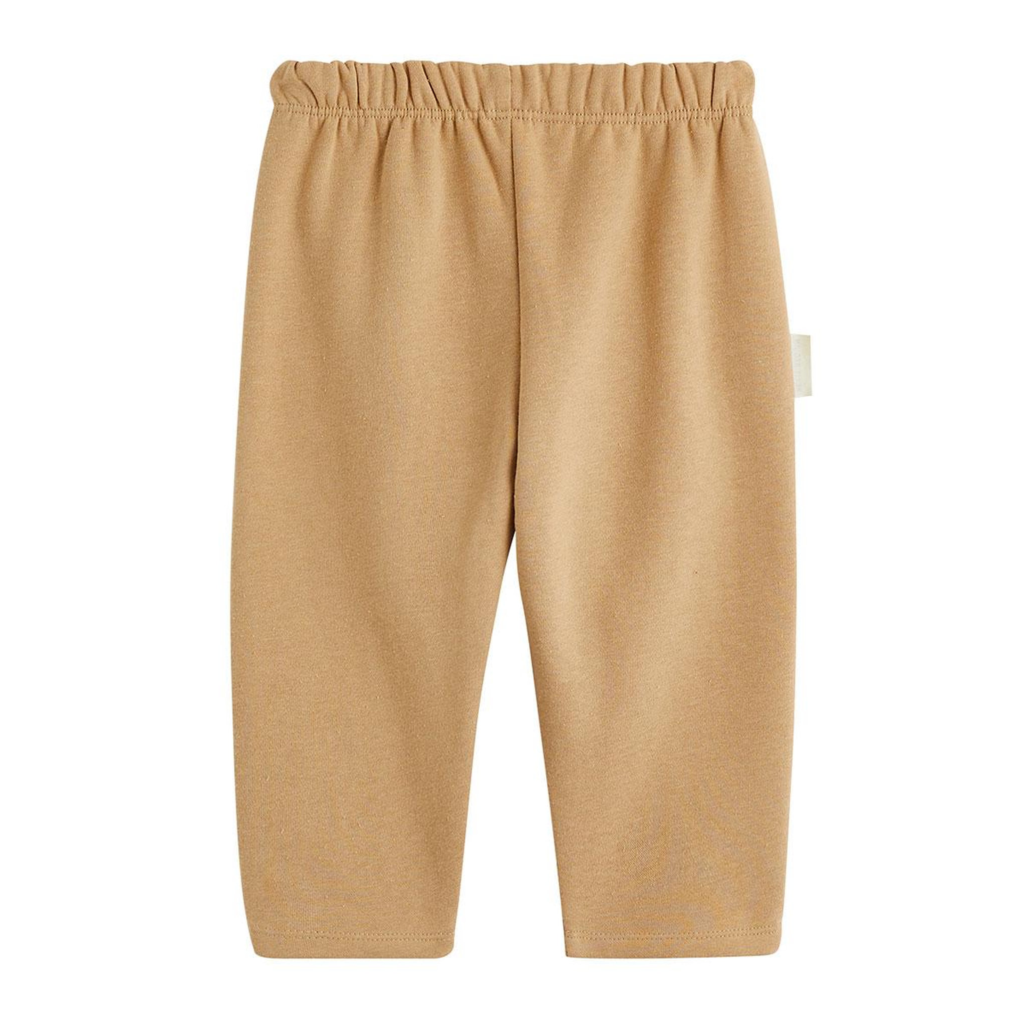 Voir la diapositive 5 : PETIT BEGUIN Ensemble bébé sweat et pantalon en molleton moka