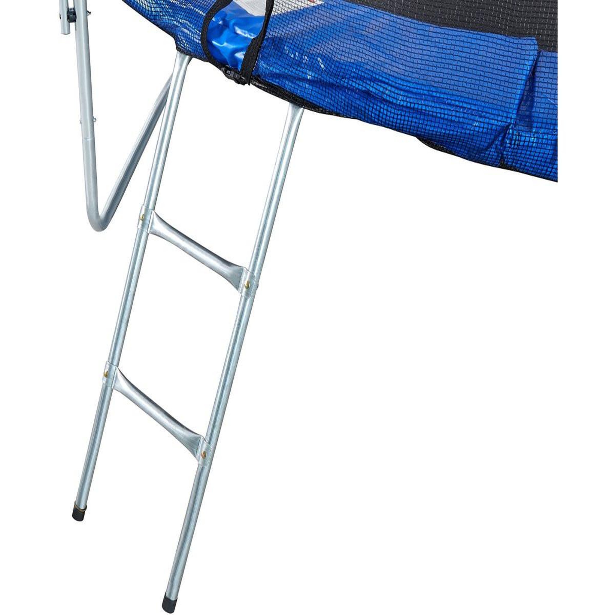 Voir la diapositive 3 : Habitat et Jardin Trampoline  joycy  - ø 4,27 m - avec filet + échelle + couverture + kit d'ancrage