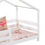 Voir la diapositive 6 : IDIMEX Lit cabane RENA 90 x 190 cm, en pin massif