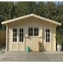 Voir la diapositive 2 : Solid Abri jardin bois  Rostock  - 22.04 m² - 5.68 x 3.88 x 2.75 m - 40 mm