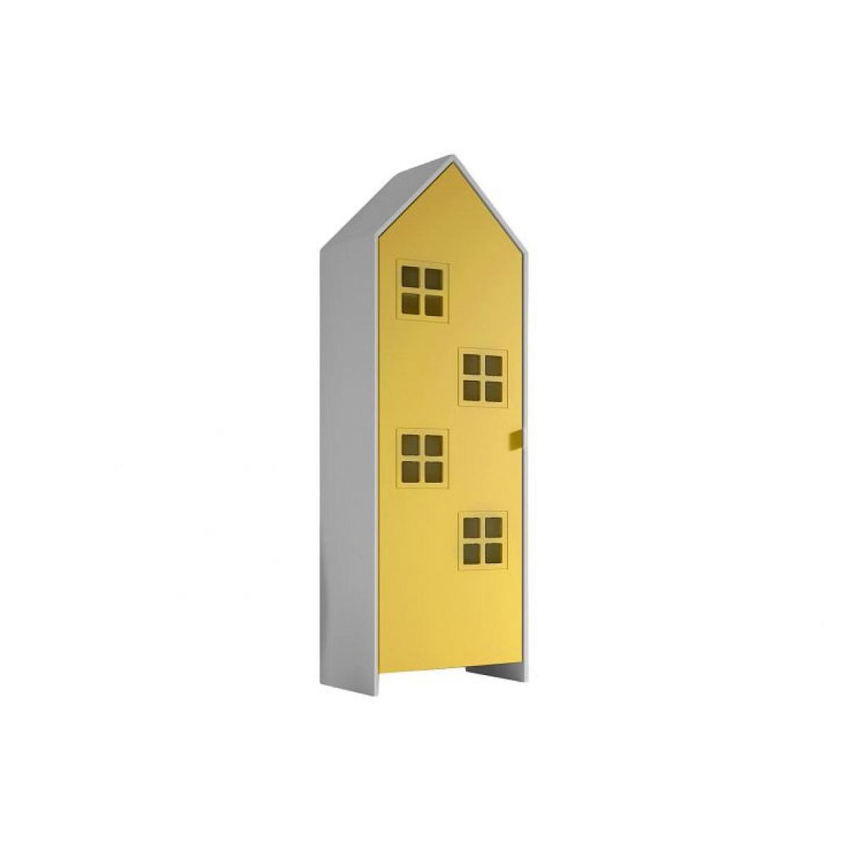 Vipack Armoire Casami Bruges Avec Porte En More Jaune
