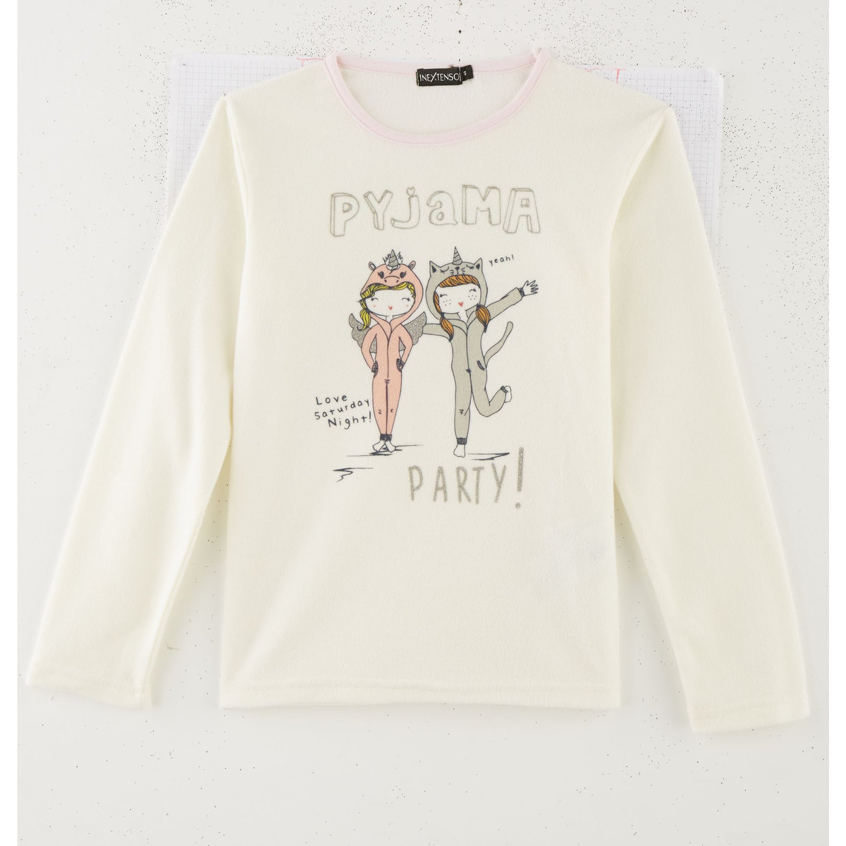 IN EXTENSO Ensemble pyjama polaire party fille