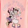 Voir la diapositive 2 : INEXTENSO T-shirt manches longues rose fille Minnie & Daisy 