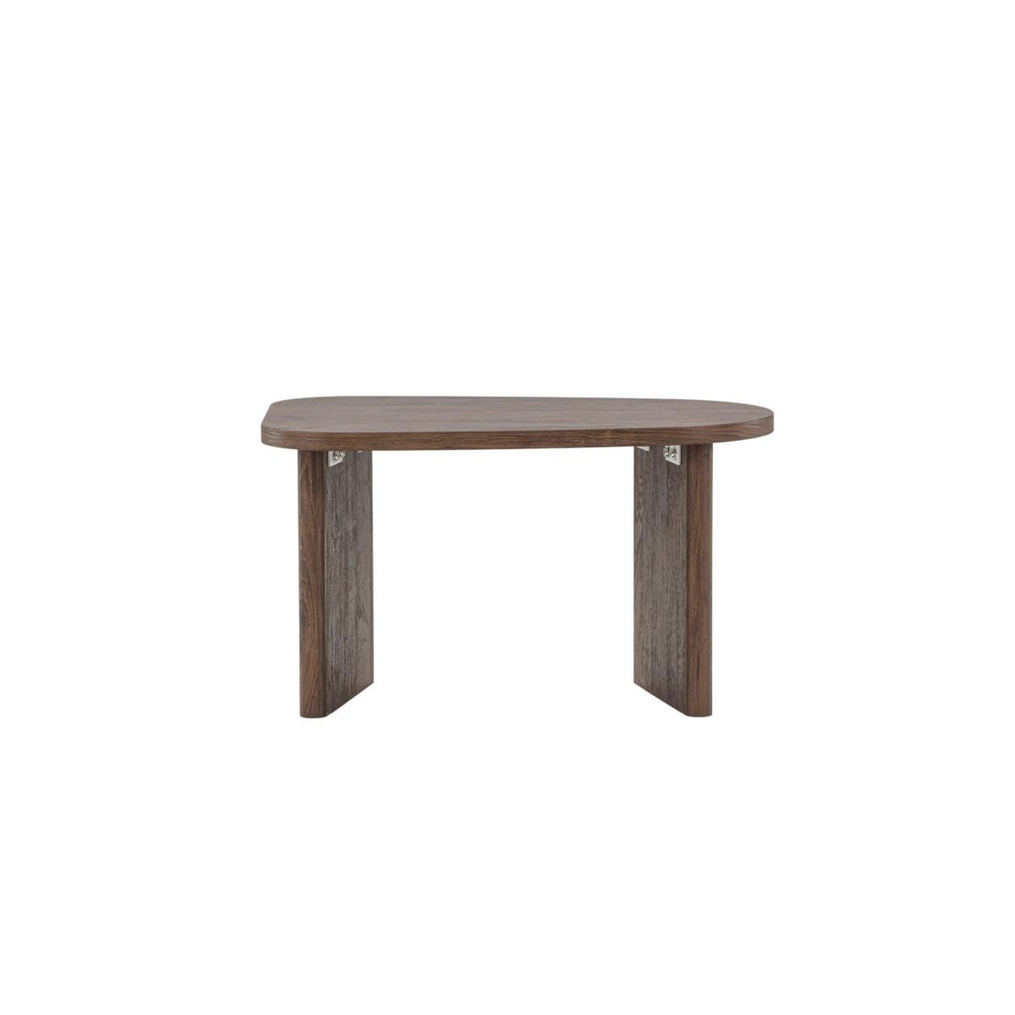 Voir la diapositive 2 : Paris Prix Table d'appoint design  gronvik  70cm marron
