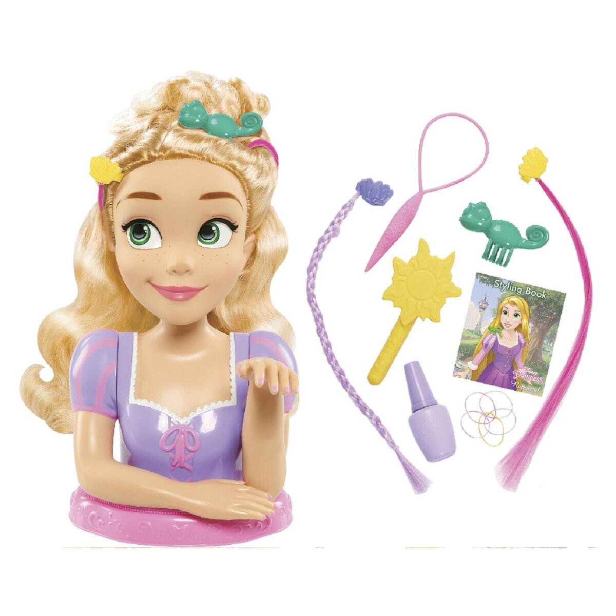 IMC TOYS Tête à coiffer de luxe - Disney Princesse Raiponce 