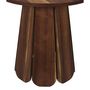 Voir la diapositive 2 : Paris Prix Table d'Appoint Design  Will  45cm Marron