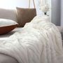 Voir la diapositive 3 : TOILINUX Plaid jacquard Lodge