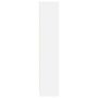 Voir la diapositive 5 : VIDAXL Bibliotheque blanc 57x28,5x141 cm bois d'ingenierie