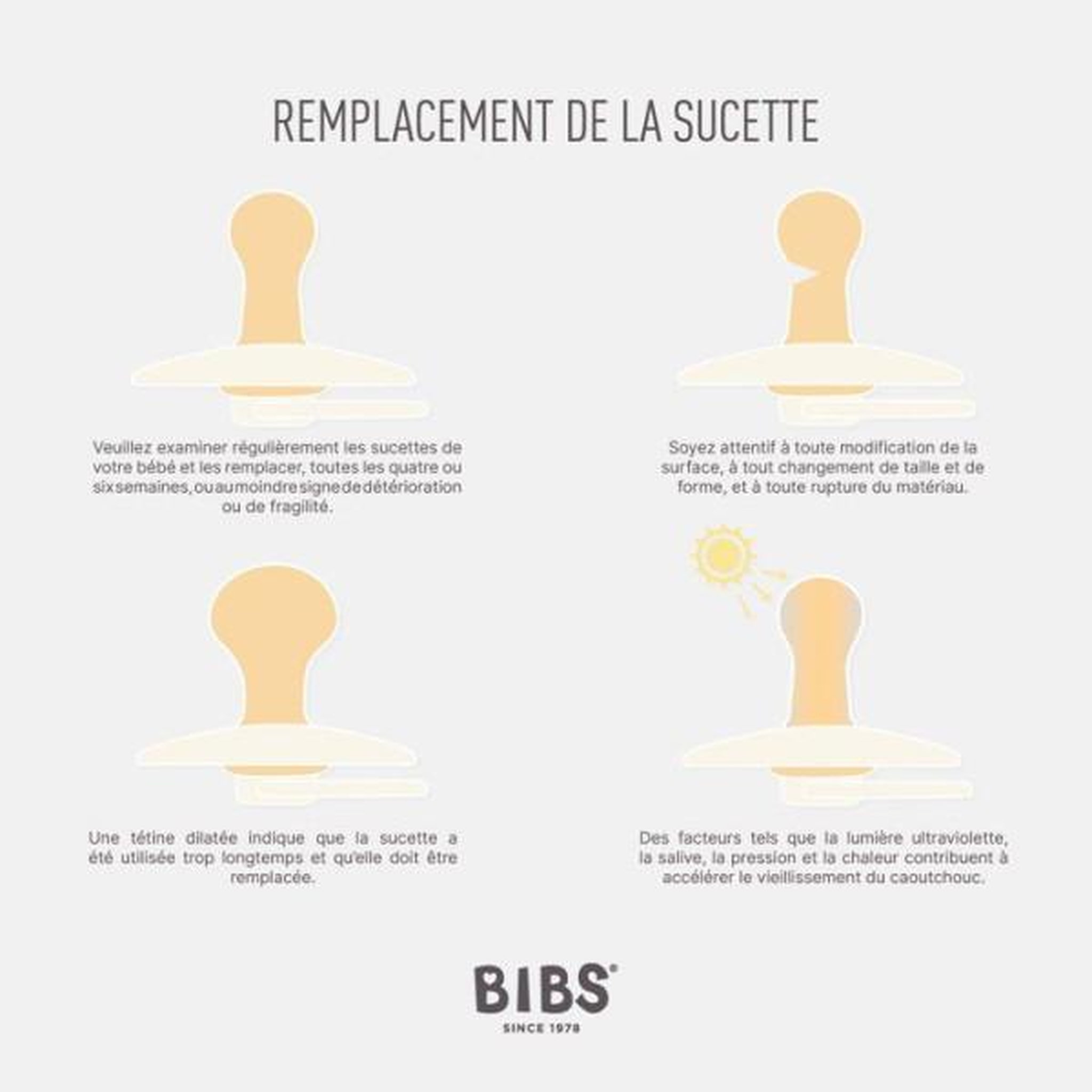 Voir la diapositive 4 : BIBS Sucette bébé - BIBS - Colour - Embout anatomique - Pack de 2 - Caoutchouc naturel - Taille 1 Blush Woodchuck