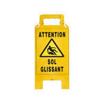 NOVAP Chevalet Attention Sol Glissant En Polypropylène