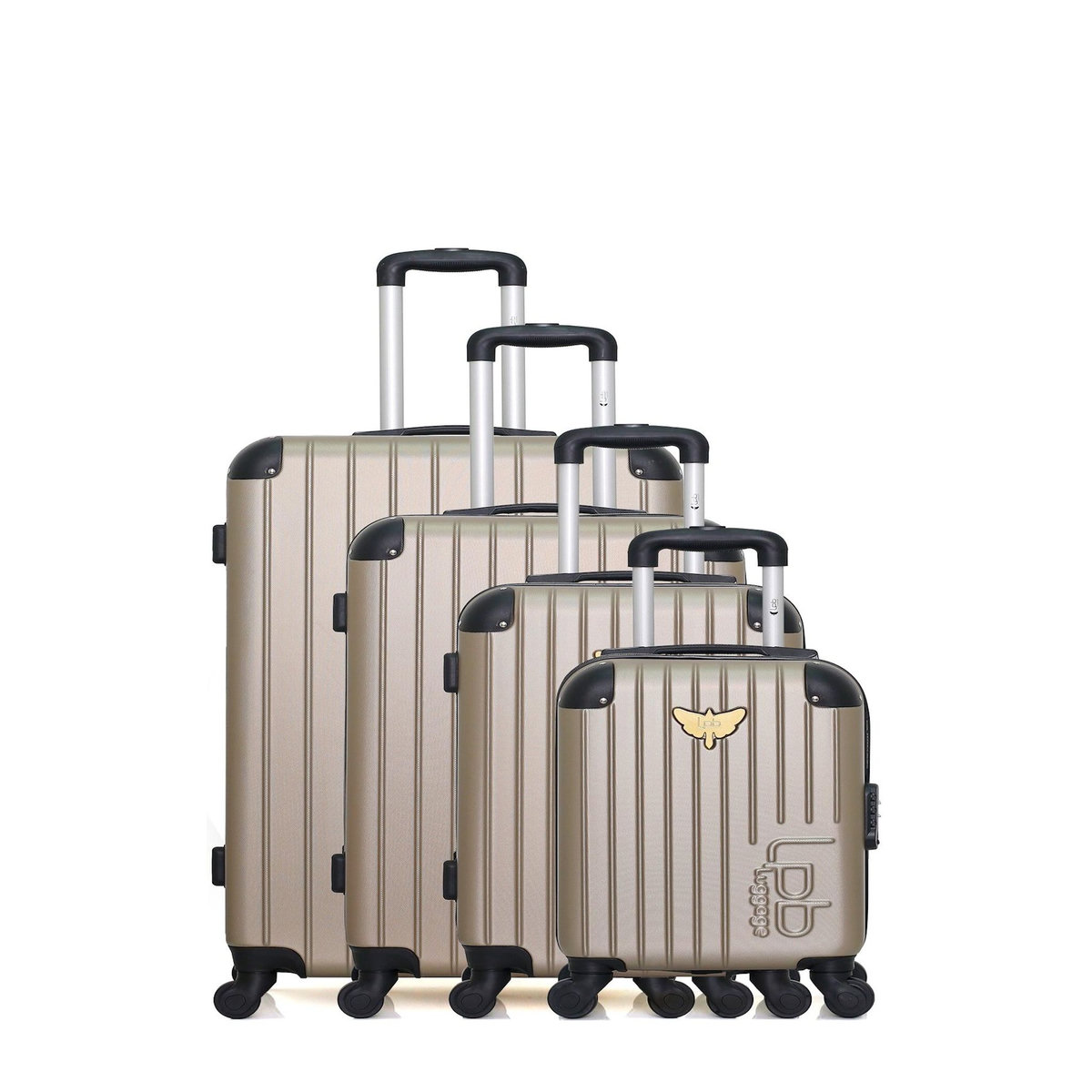 LES P'TITES BOMBES LPB LPB LUGGAGE - Set de 4 Valises MARIANNE-M 75 cm 4 Roues