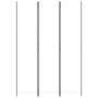 Voir la diapositive 3 : VIDAXL Cloison de separation 3 panneaux Blanc 150x220 cm Tissu