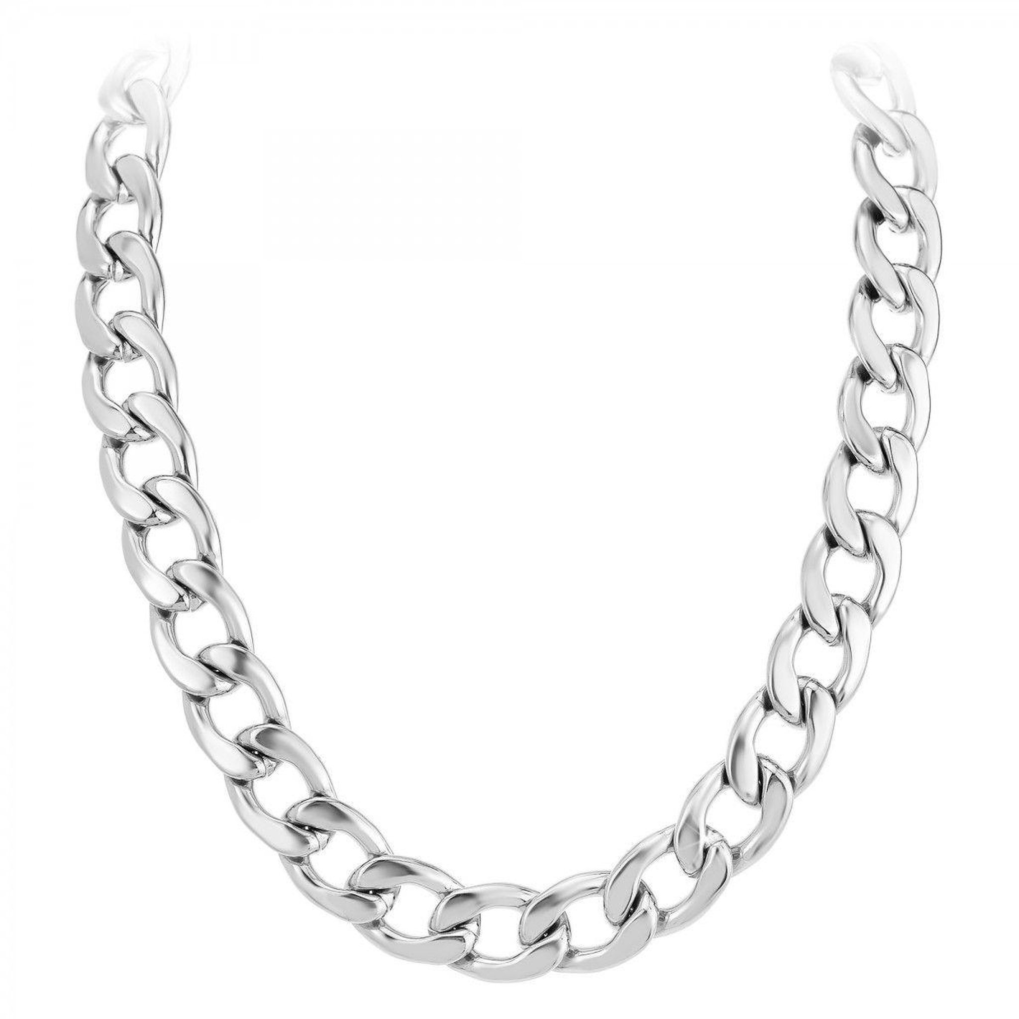 SC CRYSTAL Collier SC Crystal en acier inoxydable