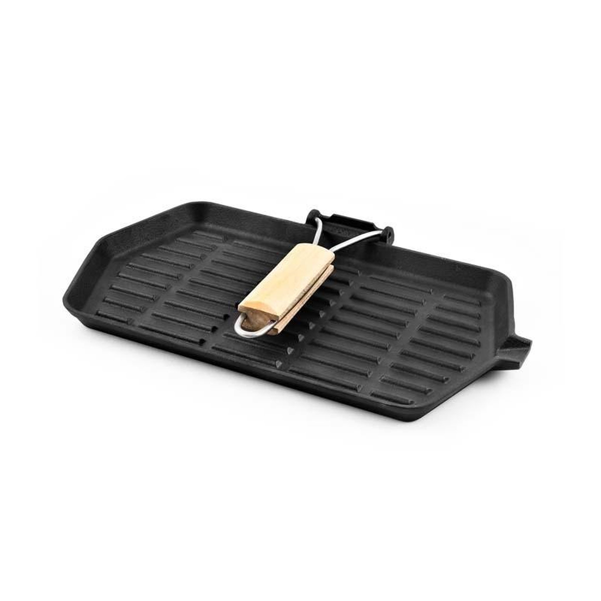 Voir la diapositive 5 : KITCHENCOOK Kitchencook - Grill3521a Tfi - Grill Rectangulaire Fonte émaillée 35×21 Cm - Tous Feux Induction