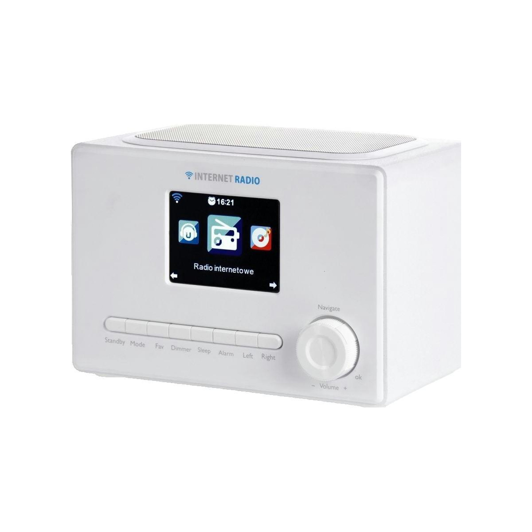 Voir la diapositive 1 : ARTSOUND Radio Internet ART 1002 blanc
