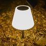 Voir la diapositive 2 : Lumisky Lampe de table solaire 2 en 1 LADY Blanc Acier H62cm