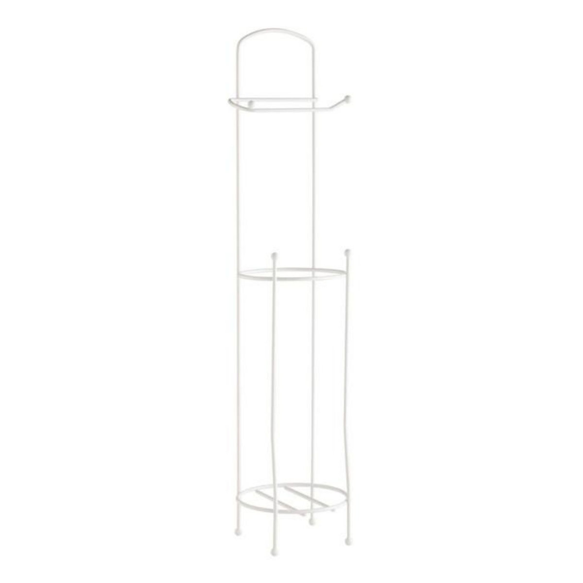 Paris Prix Dérouleur Papier WC Avec Réserve  Filano  65cm Blanc