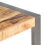 Voir la diapositive 4 : VIDAXL Table basse 110x60x40 cm Bois de manguier brut