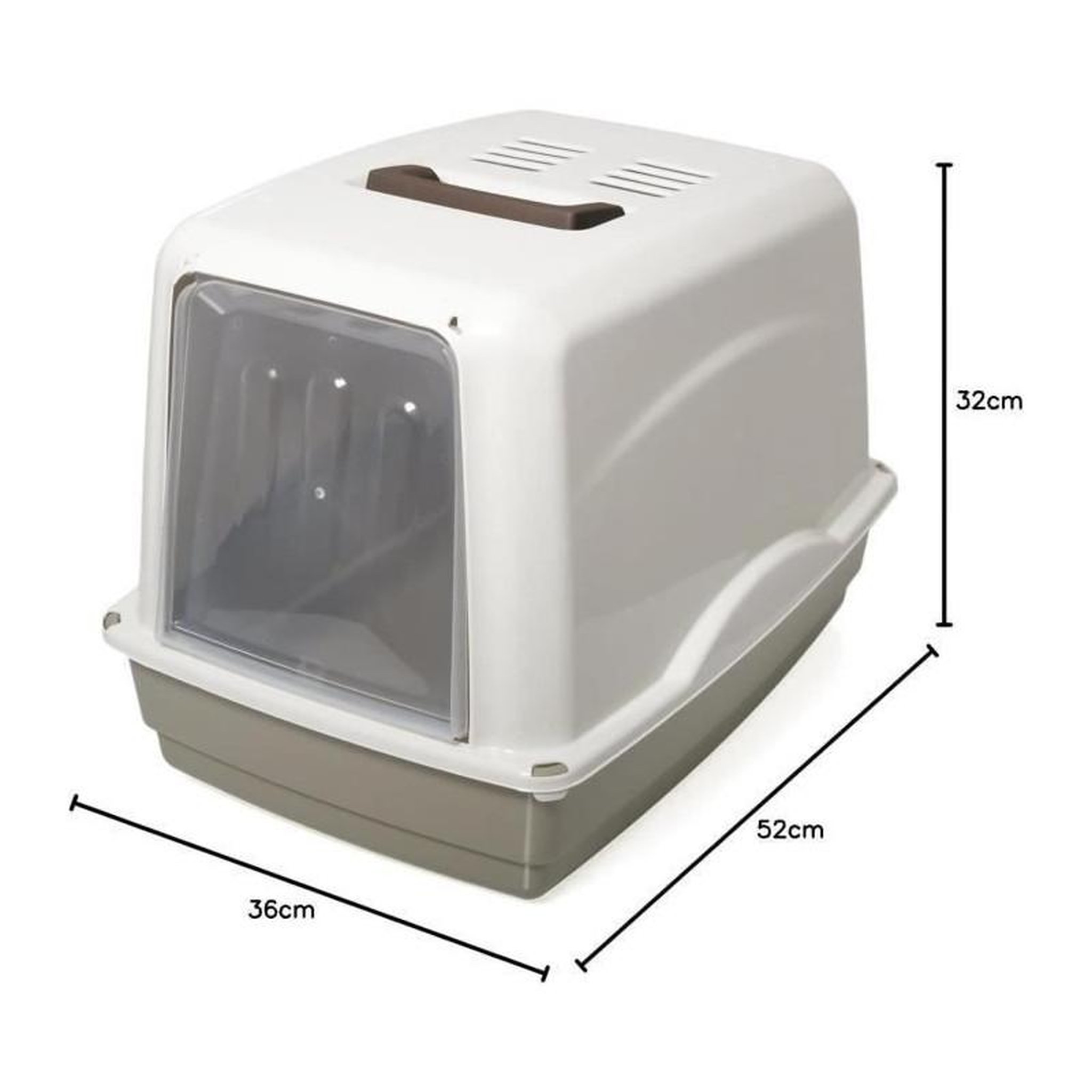 Voir la diapositive 2 : AIME Maison de toilette - AIMÉ - Vicky pour Chat 54 x 39 x 39 cm