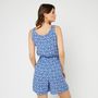 Voir la diapositive 2 : INEXTENSO Combinaison bleu femme