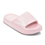 OZABI OZABI Claquette Glitter Message Humour 4 Coloris. Coloris disponibles : Rose, Noir, Beige, Violet