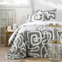 Voir la diapositive 1 : STOF Housse de couette 260x240 PINTO + 2 taies coton 57 fils