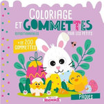 COLORIAGE ET GOMMETTES POUR LES PETITS - PAQUES. + DE 200 GOMMETTES REPOSITIONNABLES, Carotte et compagnie