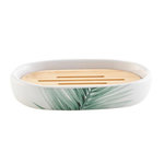 Paris Prix Porte Savon en Céramique  Havane  12cm Blanc