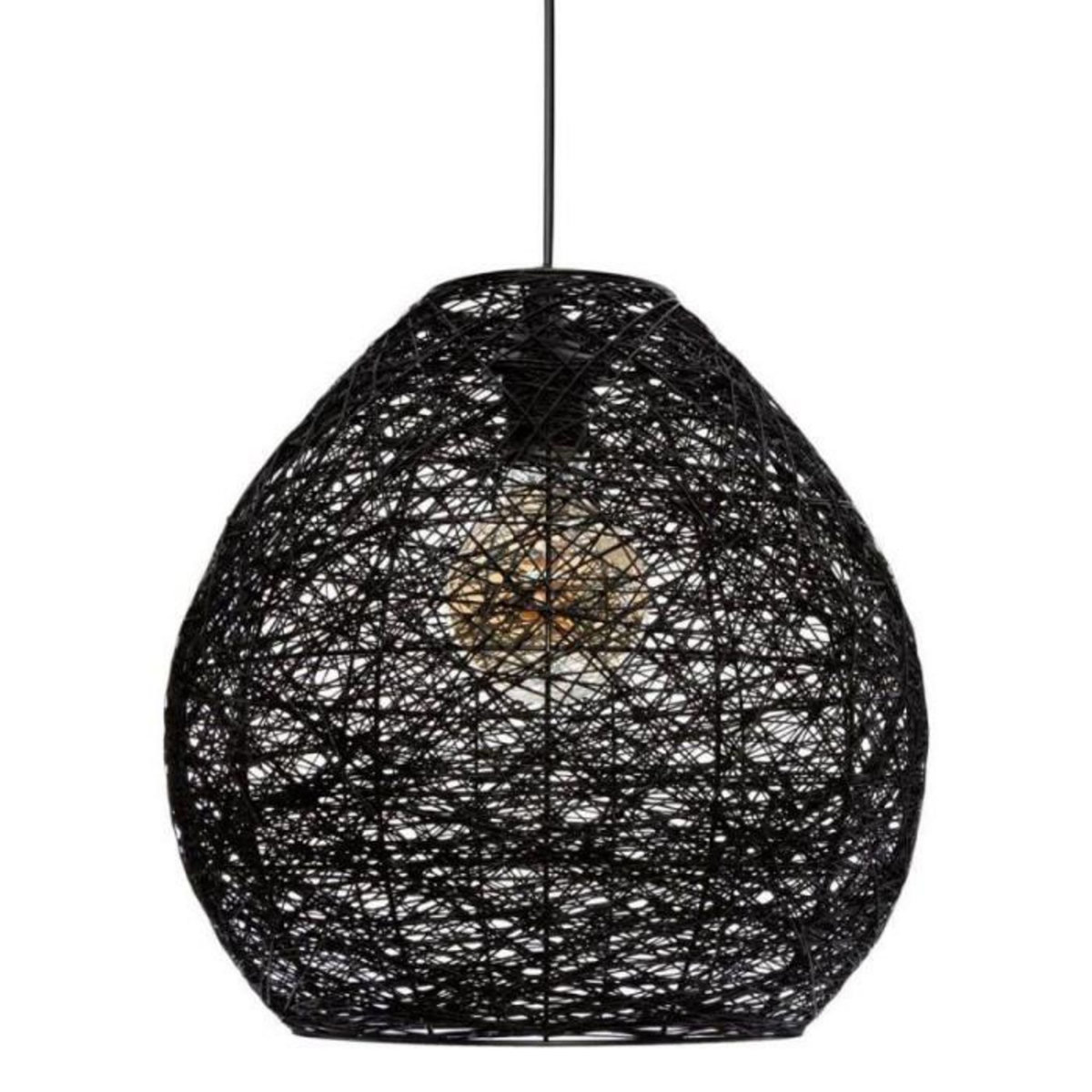 ATMOSPHERA Lampe Suspension Design  Mona  35cm Noir