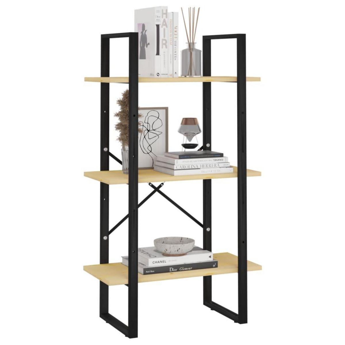 VIDAXL Etagere de rangement 60x30x105 cm Bois de pin massif