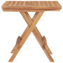 Voir la diapositive 4 : VIDAXL Table pliable de jardin 50x50x50 cm Bois de teck solide