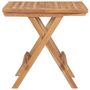 Voir la diapositive 4 : VIDAXL Table pliable de jardin 50x50x50 cm Bois de teck solide