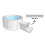 Voir la diapositive 4 : Netspa Spa portable semi-rigide Vita Premium rond Bulles 4-6 places - Netspa